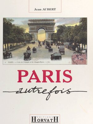 cover image of Paris autrefois